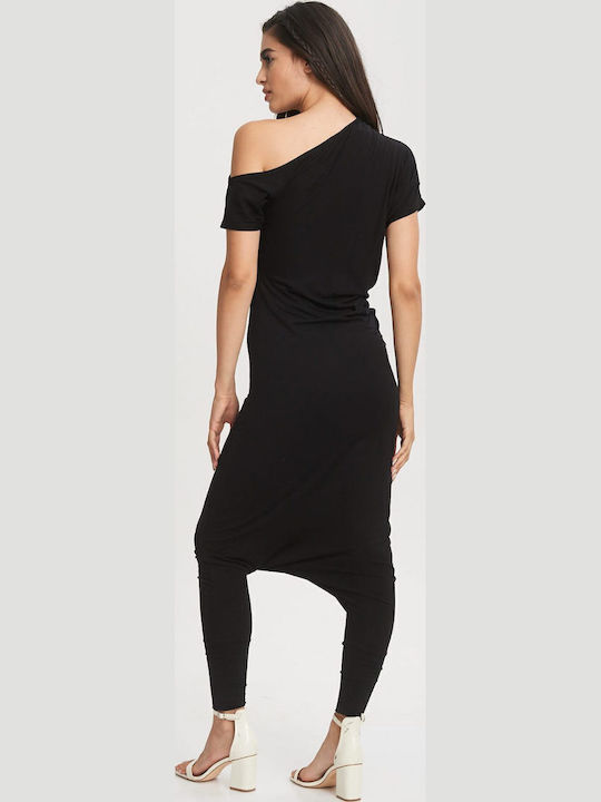 Γυναικεία Ολόσωμη Φόρμα Μαύρο