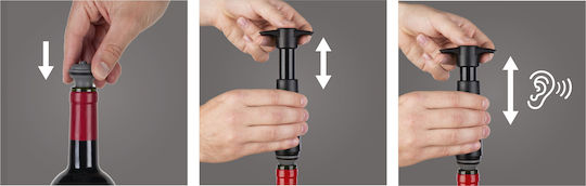 Vacu Vin Pompă Vacuum 0854460 2buc