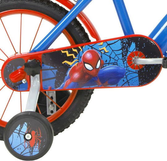 Huffy Spider-Man 16" Kids Bicycle BMX Blue