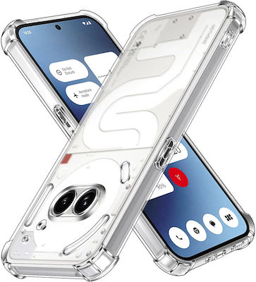 Techsuit Shockproof Clear Back Cover Σιλικόνης Διάφανο (Nothing Phone (2a))