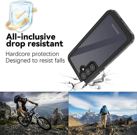 Shellbox Back Cover Σιλικόνης Αδιάβροχο Μαύρο (Galaxy A15)