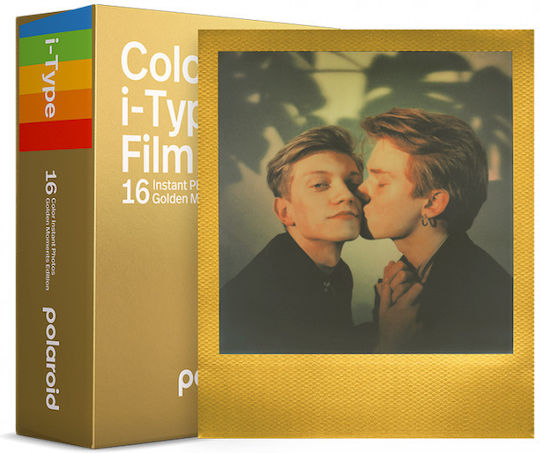 Polaroid Color i-Type Instant Film (16 Exposures) Golden Moments Edition