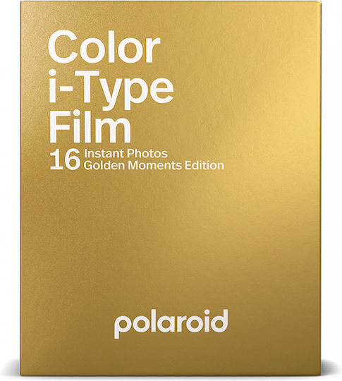 Polaroid Color i-Type Instant Film (16 Exposures) Golden Moments Edition