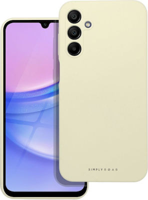 Cloud-skin Back Cover Silicone Yellow (Galaxy A15)