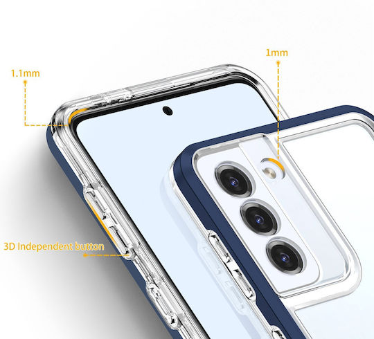 Hurtel Back Cover Plastic / Silicon 1.1mm Transparent (Galaxy S23+)