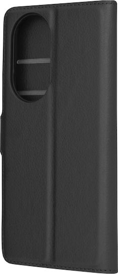 Techsuit Book Piele Negru (Oppo Reno10)