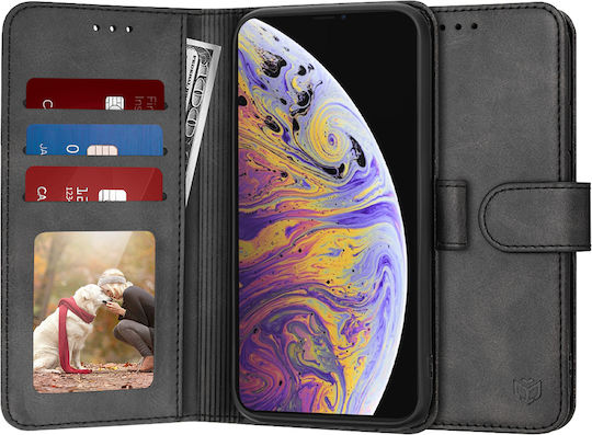 Techsuit Book Σιλικόνης Μαύρο (iPhone XS Max)