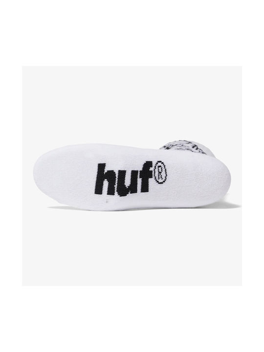 HUF Crew Herren Socken White 1Pack