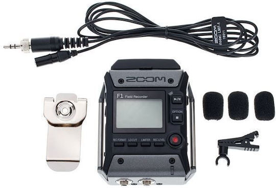 Zoom Stereo Ψηφιακός Φορητός Εγγραφέας Μπαταρίας με Διάρκεια Εγγραφής 16 Ώρες και Τροφοδοσία USB