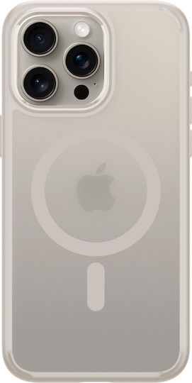 Spigen Ultra Hybrid MagFit Back Cover Πλαστικό 2mm Μπεζ (iPhone 15 Pro Max)