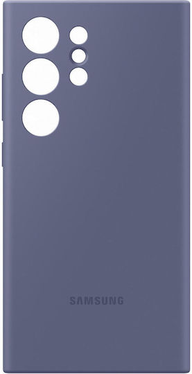 Samsung Silicone Back Cover Silicone Purple (Galaxy S24 Ultra)
