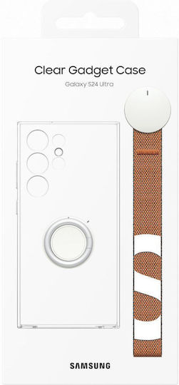 Samsung Clear Gadget Case Umschlag Rückseite Kunststoff Transparent (Samsung Galaxy S24 Ultra)