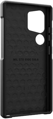 UAG Metropolis Lt Umschlag Rückseite Kunststoff 2mm Schwarz (Galaxy S24 Ultra)