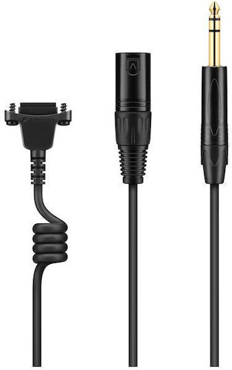 Sennheiser Hmd 300 Über Ohr Multimedia-Headsets mit Mikrofon in Schwarz Farbe