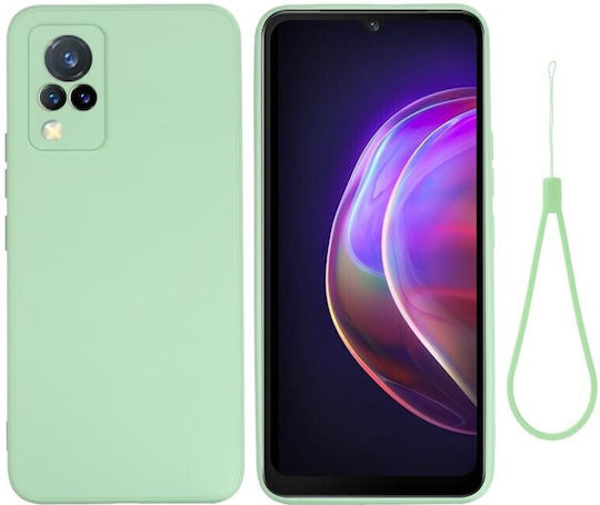 Pure Color Задна корица Силикон Зелен (Vivo V21 5G)