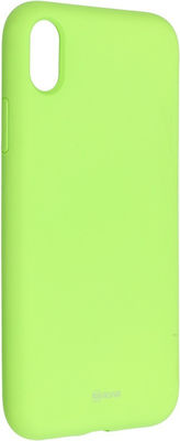 Roar Colorful Jelly Silicone Back Cover Green (iPhone XR)