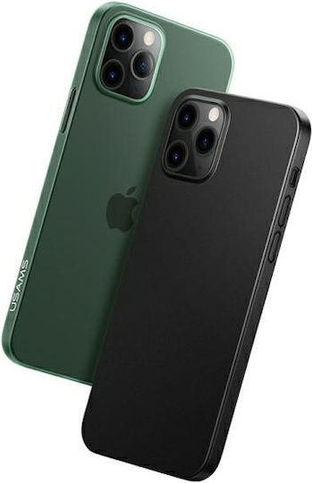 Usams Gentle Back Cover Plastic 0.55mm Verde (iPhone 12 mini)
