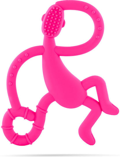Matchstick Monkey Dancing Monkey Masă Dentară De Dentiție Fără BPA Din Cauciuc Pentru 0 Luni+ Bej
