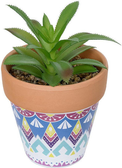 Globostar Artificial Garden Succulent Aloe Potted Plant 210340 Decorative Aloe Plant Φ9 X H14cm Globostar Artificial Garden Succulent Aloe Potted Plant 210340 Decorative Aloe Plant Φ9 X H14cm