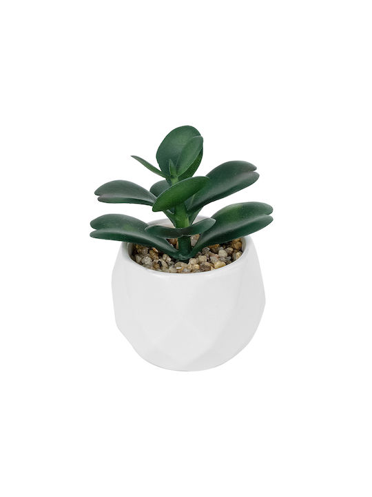 Globostar Artificial Garden Succulent Kalanchoe Potted Plant 20994 Διακοσμητικό Φυτό Καλαχόη Φ8 X Υ10cm