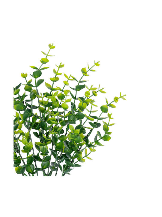 Globostar Artificial Garden Eucalyptus Branch 21065 Decorative Eucalyptus Branch D25 X H30cm