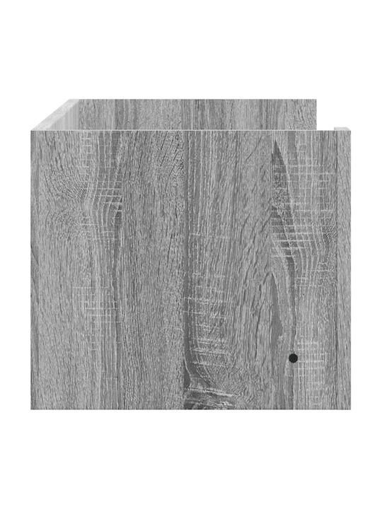 Grey Wall Shelf 100x35x30.5cm