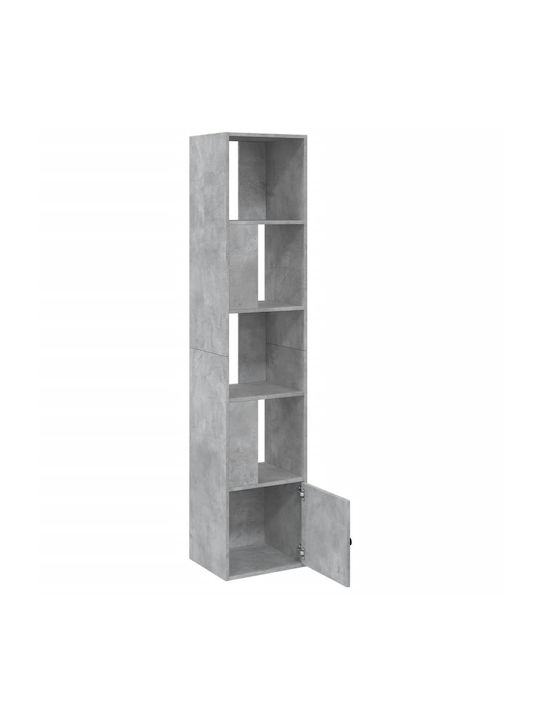 Bibliotecă Gri 40x36x189 cm
