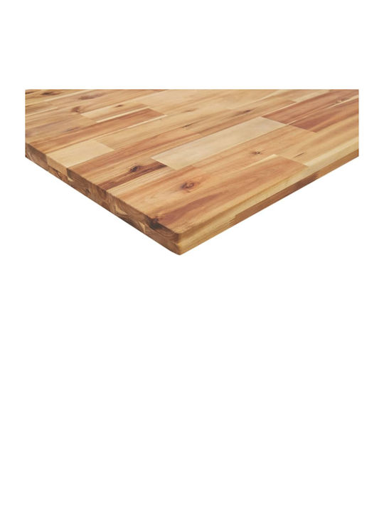 vidaXL Rectangular Office Desk Surface made of Solid Wood Acacia 140x30x4cm 4008844 1pcs