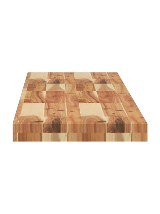 vidaXL Rectangular Office Desk Surface made of Solid Wood Acacia 120x30x4cm 4008843 1pcs