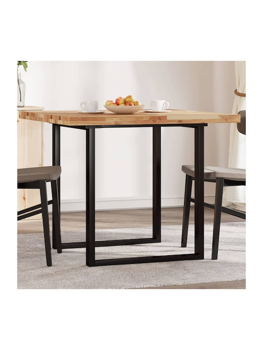 vidaXL Square Table Surface made of Solid Wood Acacia 90x90x4cm 4008729 1pcs