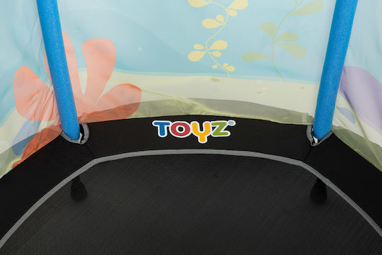 Toyz Trampolin Kinder Durchmesser 128cm mit Netz