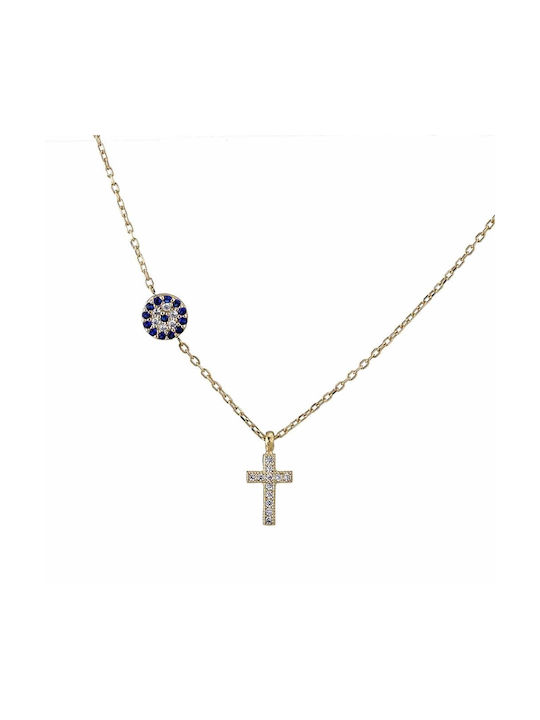 Goldsmith Women's Cross from Silver with Chain