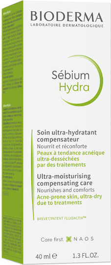 Bioderma Sebium Hydra Light Ενυδατικό & Αναπλαστικό Gel Προσώπου Ημέρας με Ceramides 40ml
