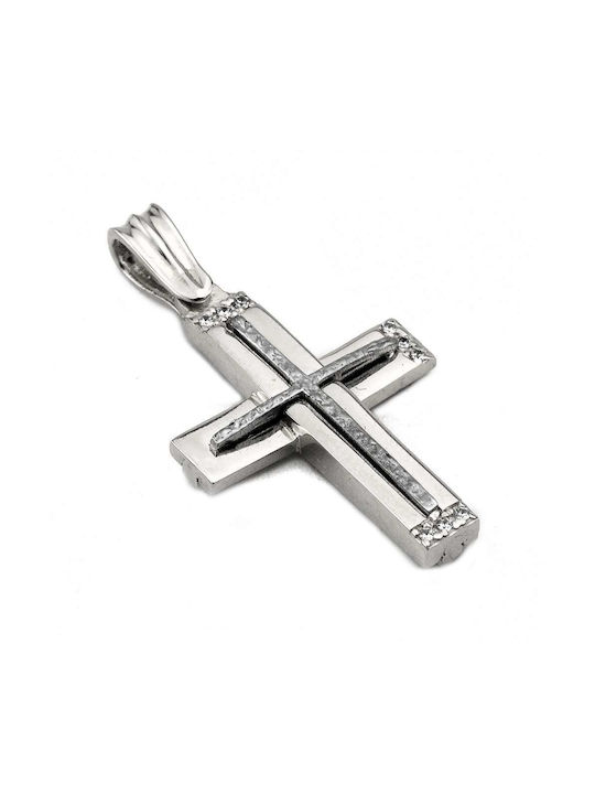 Goldsmith Women's Gold Cross 14K Double Sided