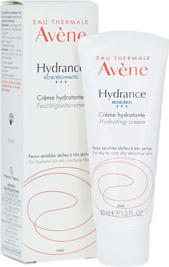 Eau Thermale Avène Hydrance Rich 24ωρη Ενυδατική Κρέμα Προσώπου 40ml