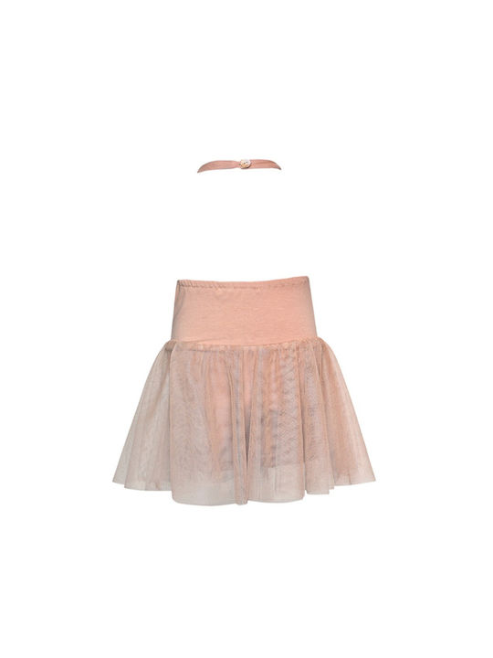 Two In A Castle Kinder Einteiler Shorts/Bermudas Stoff Nude Rosa