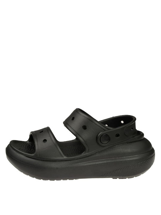 Jelly Vitamin Women's Flat Sandals in Black Color