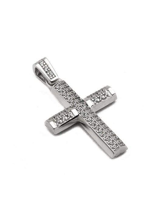 Goldsmith Women's Gold Cross 14K Double Sided