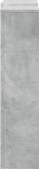 vidaXL Heizkörperabdeckung aus Spanplatte Grau 205x21.5x83.5cm