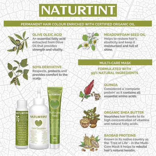 Naturtint Βαφή Μαλλιών Χωρίς Αμμωνία 9n (ξανθό Μελί) 170ml