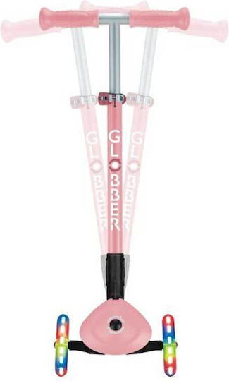 Globber Kids Scooter Foldable Primo 3-Wheel for 3+ Years Pink
