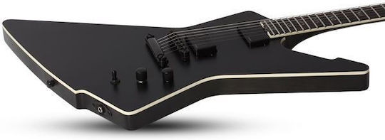 Schecter E-1 Sls Set Electric Guitar Explorer Black with Case