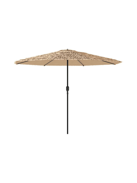 Garten- und Terrassen-Sonnenschirm Rundschreiben Metall Braune F2.48xY2.48m