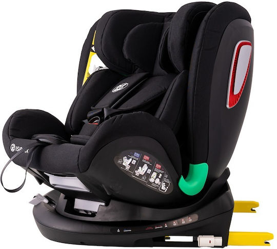 Buf Boof Platinum Deluxe Autositz i-Size mit Isofix Black Jeans 0-36 kg