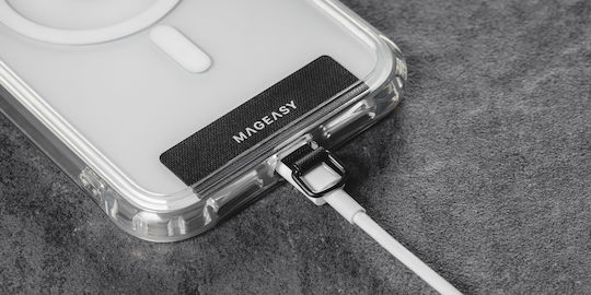 SwitchEasy Nackenriemen für Handys Silber