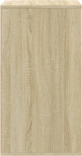 Wooden Chest of Drawers with 4 Drawers Sonoma 60x41x76cm