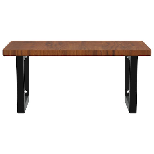 vidaXL Waschtisch ohne Waschbecken L60xB60xH2.5cm Coffee
