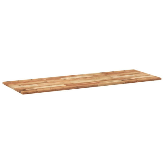 vidaXL Πάγκος χωρίς Νιπτήρα Μ160xΒ50xΥ2cm Καφέ
