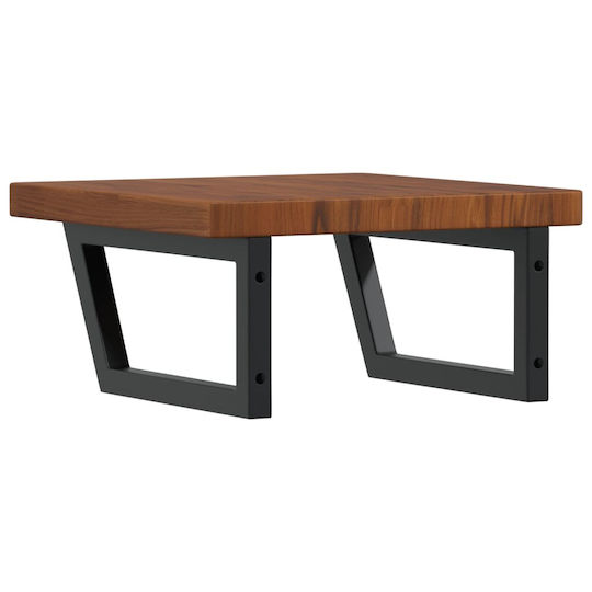 vidaXL Πάγκος χωρίς Νιπτήρα Μ50xΒ50xΥ4cm Καφέ
