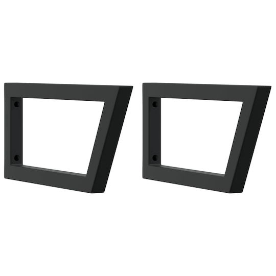 vidaXL Πάγκος χωρίς Νιπτήρα Μ50xΒ50xΥ4cm Καφέ
